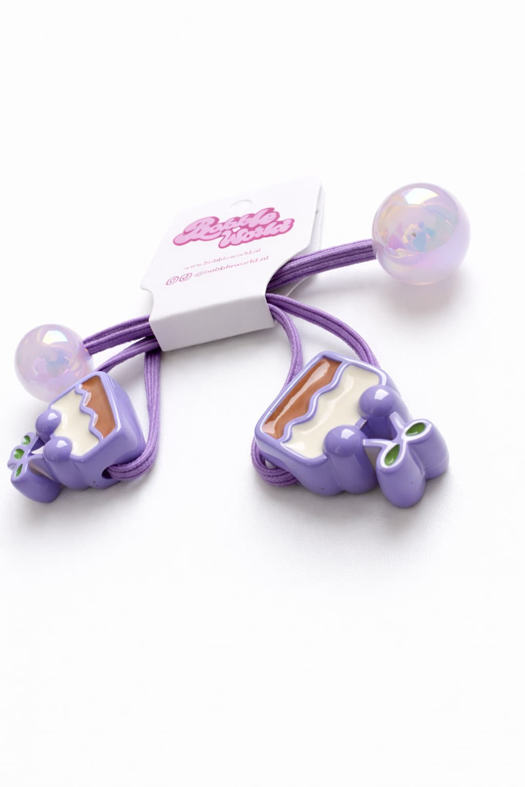 Cherry Cake   Lilac  Label front   Bobble World