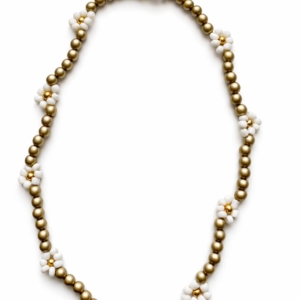 Daisy Necklace   Gold   Bobble World